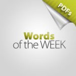 Words of the Week: OCTOBER - Criticism